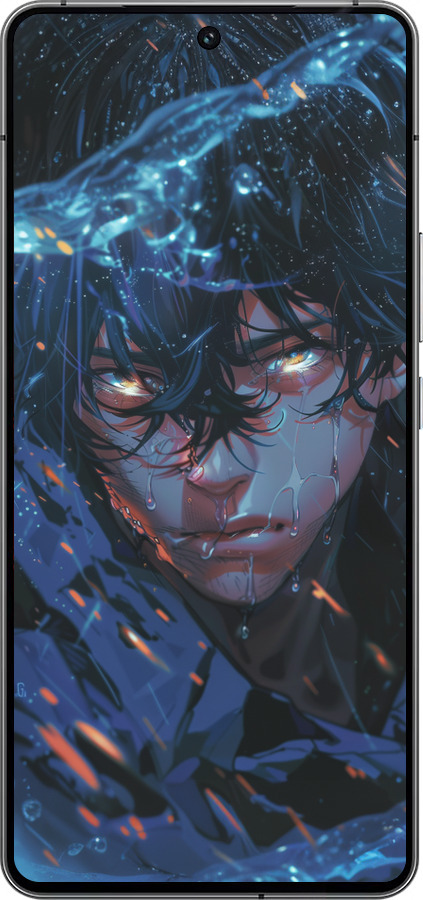 Силиконовый чехол Satoru Gojou для Vivo iQOO 12 - 6128u-3433 изображение 