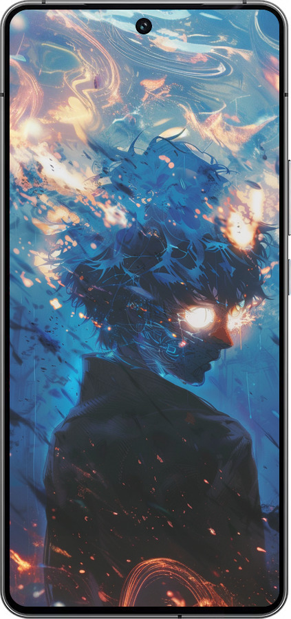 Силиконовый чехол Сатору Годжо для Vivo iQOO 12 - 6129u-3433 изображение 