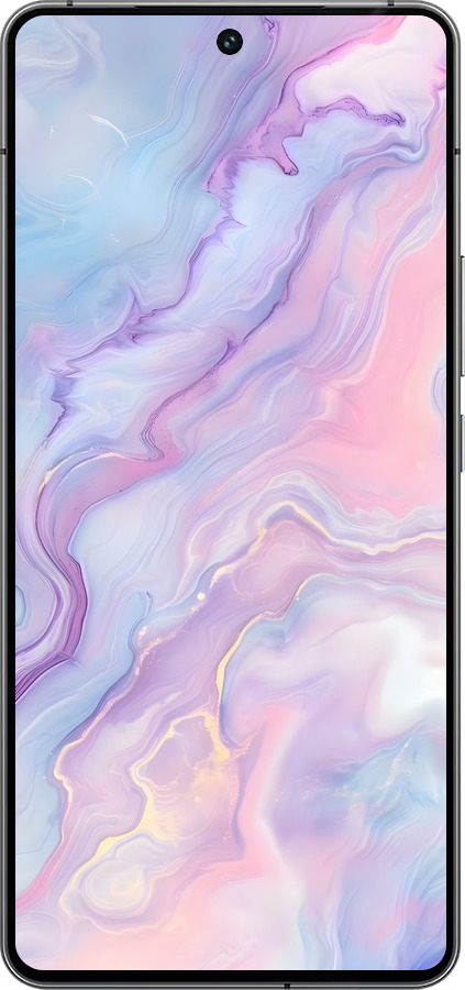 Силиконовый чехол Нежный мрамор для Vivo iQOO 12 - 6310u-3433 изображение 