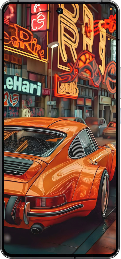 Силиконовый чехол Порше для Vivo iQOO 12 - 6334u-3433 изображение 