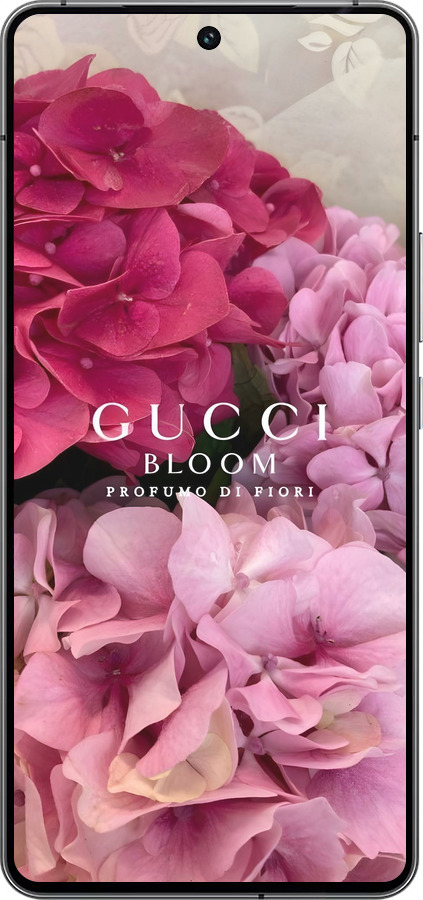 Силиконовый чехол Гучи для Vivo iQOO 12 - 6341u-3433 изображение 