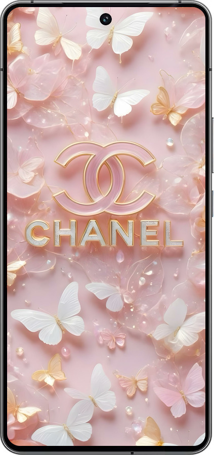 Силиконовый чехол Шанель для Vivo iQOO 12 - 6366u-3433 изображение 