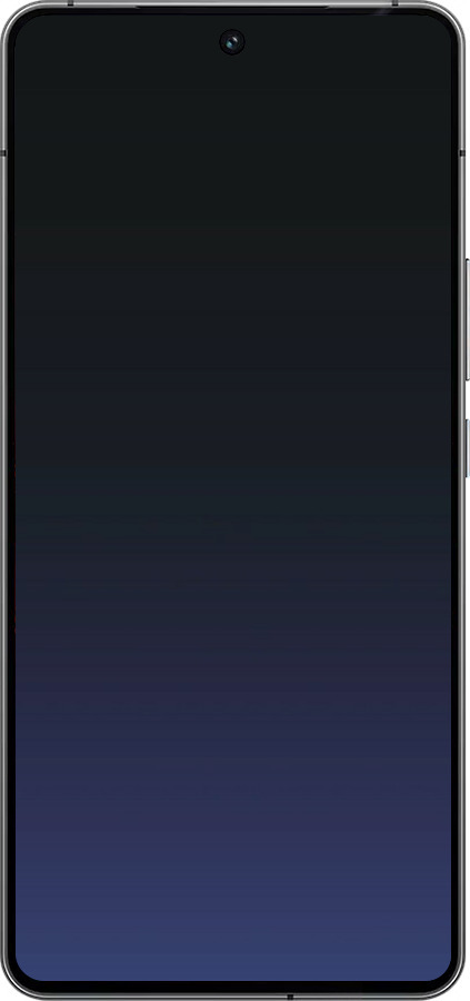 Силіконовий чехол Градієнт у темно-синьому стилі для Vivo iQOO 12 - 6542u-3433 изображение 