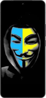 Силиконовый чехол Украинский анонимус для Vivo IQOO 13 - 1062u-3913 изображение 