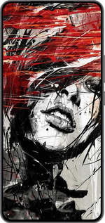 Силиконовый чехол Лицо девушки для Vivo IQOO 13 - 1162u-3913 изображение 