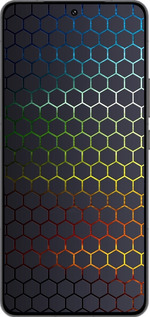 Силиконовый чехол Переливающиеся соты для Vivo IQOO 13 - 498u-3913 изображение 