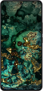 Силиконовый чехол Мрамор золото богатство для Vivo IQOO 13 - 5419u-3913 изображение 