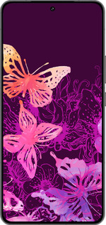 Силиконовый чехол Бабочки v2 для Vivo IQOO 13 - 5475u-3913 изображение 