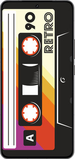 Силиконовый чехол Кассета с90 v4 для Vivo IQOO 13 - 5532u-3913 изображение 