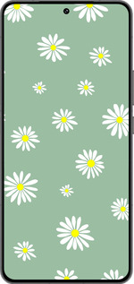 Силіконовий чехол Ромашки v4 для Vivo IQOO 13 - 5603u-3913 изображение 