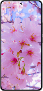 Силиконовый чехол Сакура для Vivo IQOO 13 - 6029u-3913 изображение 