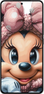 Силиконовый чехол Минни Маус с бантиком для Vivo IQOO 13 - 6055u-3913 изображение 