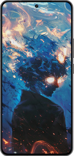 Силіконовий чехол Сатору Годжо для Vivo IQOO 13 - 6129u-3913 изображение 