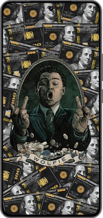 Силіконовий чехол Волк с валл стрит для Vivo IQOO 13 - 6287u-3913 изображение 