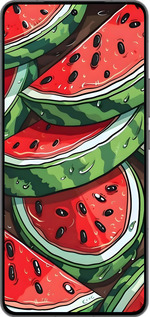 Силиконовый чехол Арбуз для Vivo IQOO 13 - 6315u-3913 изображение 
