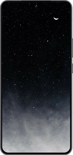 Силіконовий чехол Голубые облака, Голубая луна для Vivo IQOO 13 - 6396u-3913 изображение 