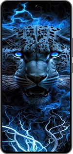 Силиконовый чехол Ледяной леопард для Vivo IQOO 13 - 6460u-3913 изображение 