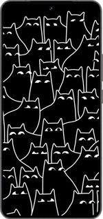 Силиконовый чехол С изображением кошек для Vivo IQOO 13 - 6470u-3913 изображение 