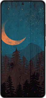 Силиконовый чехол Звездный лес для Vivo IQOO 13 - 6480u-3913 изображение 