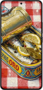 Силиконовый чехол Vintage Sardine Tin Phone для Vivo IQOO 13 - 6772u-3913 изображение 