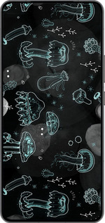 Силиконовый чехол Медузы для Vivo IQOO 13 - 906u-3913 изображение 