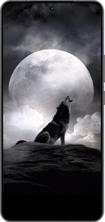 Силиконовый чехол Воющий волк для Vivo IQOO 13 - 934u-3913 изображение 