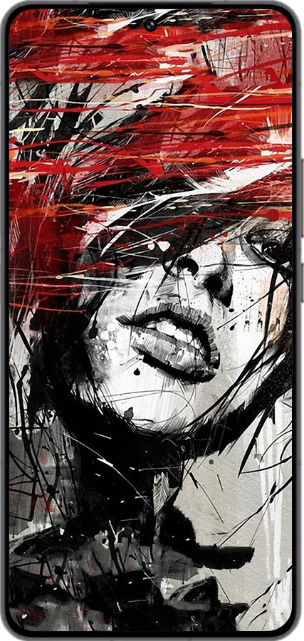 Силиконовый чехол Лицо девушки для Vivo IQOO 13 - 1162u-3913 изображение 