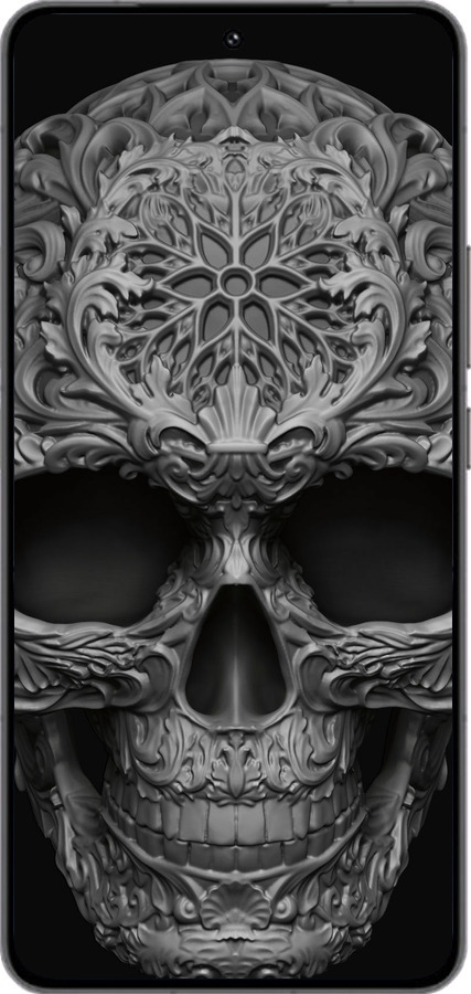 Силиконовый чехол skull-ornament для Vivo IQOO 13 - 4101u-3913 изображение 