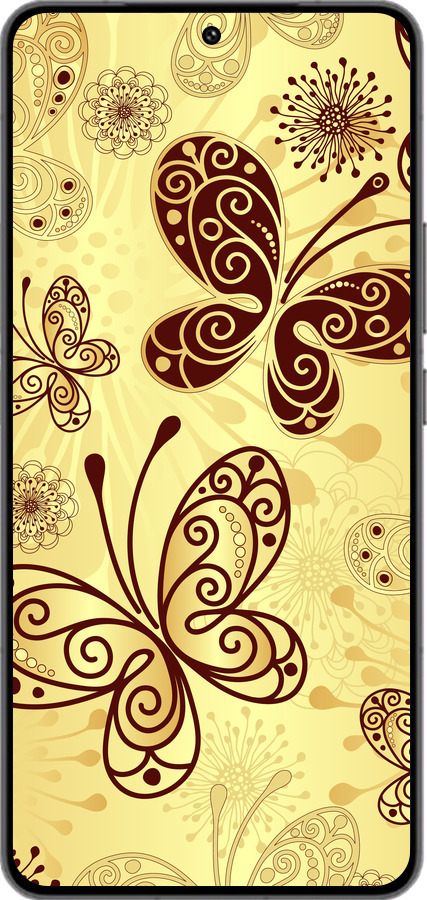 Силиконовый чехол Красивые бабочки для Vivo IQOO 13 - 4170u-3913 изображение 