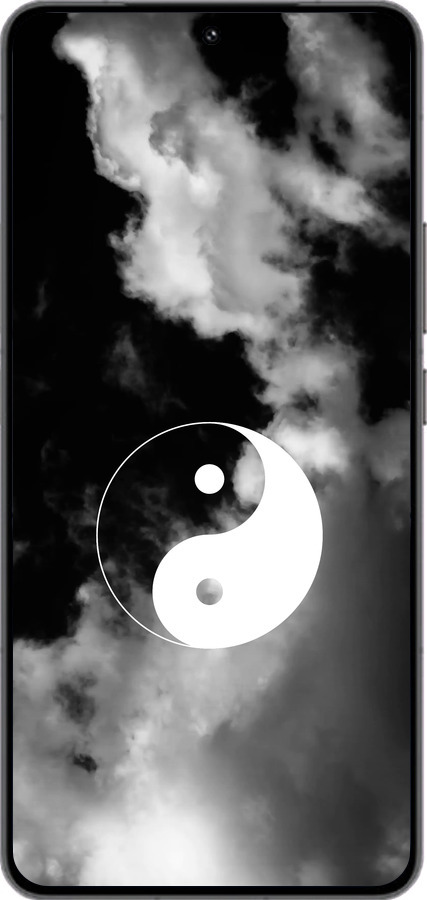 Силиконовый чехол Инь и Янь для Vivo IQOO 13 - 4389u-3913 изображение 