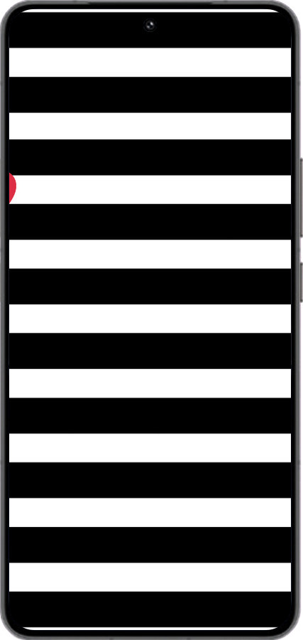 Силиконовый чехол Черно-белые полосы для Vivo IQOO 13 - 4461u-3913 изображение 