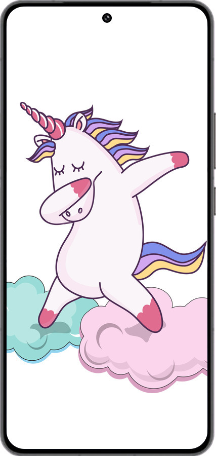 Силиконовый чехол Единорог для Vivo IQOO 13 - 4702u-3913 изображение 
