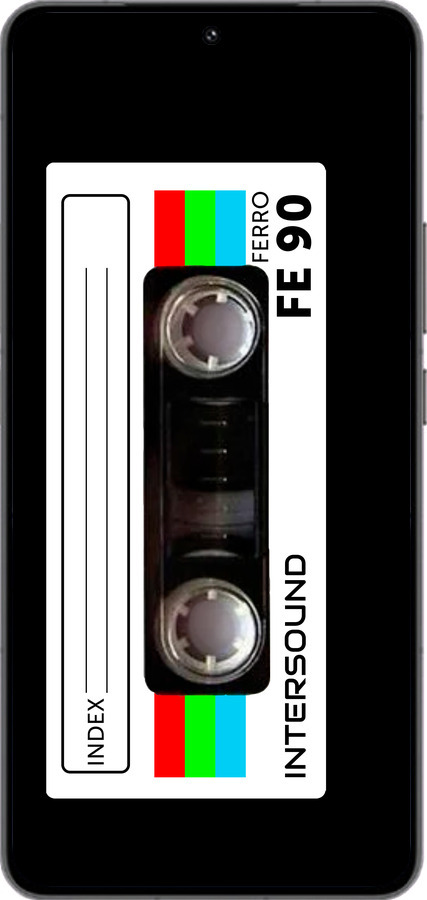 Силиконовый чехол Кассета с90 для Vivo IQOO 13 - 4894u-3913 изображение 