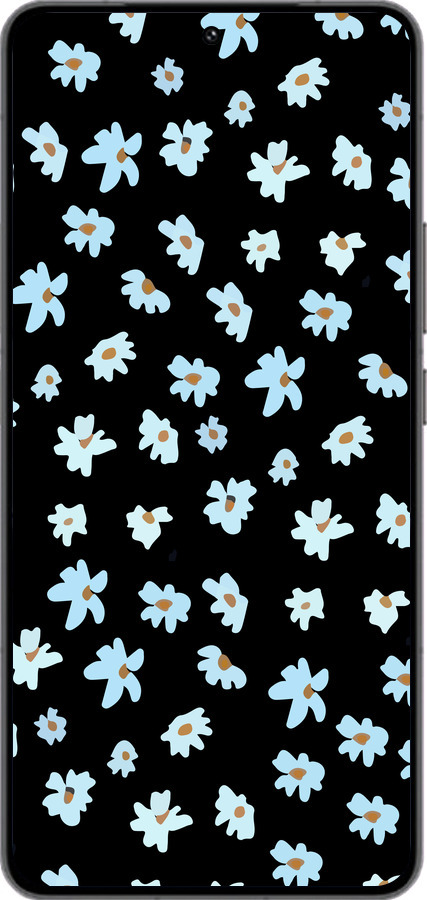 Силиконовый чехол Цветочный для Vivo IQOO 13 - 4900u-3913 изображение 
