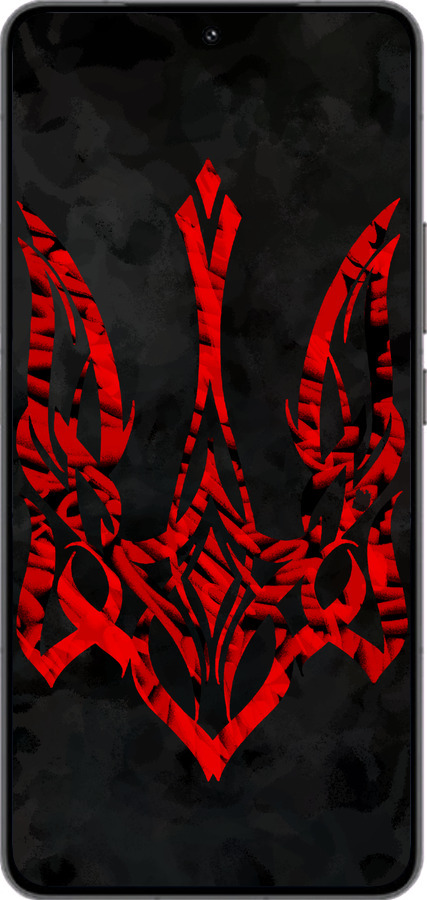 Силиконовый чехол Герб Украины v4 для Vivo IQOO 13 - 5319u-3913 изображение 