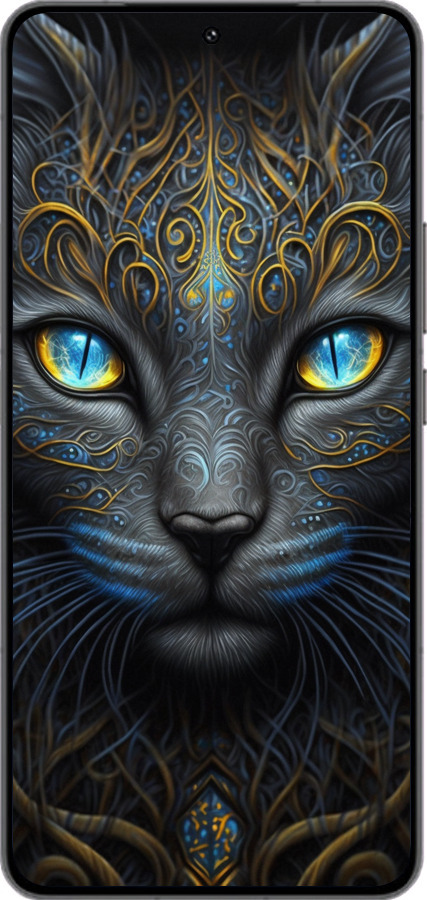 Силиконовый чехол Кошка для Vivo IQOO 13 - 5548u-3913 изображение 