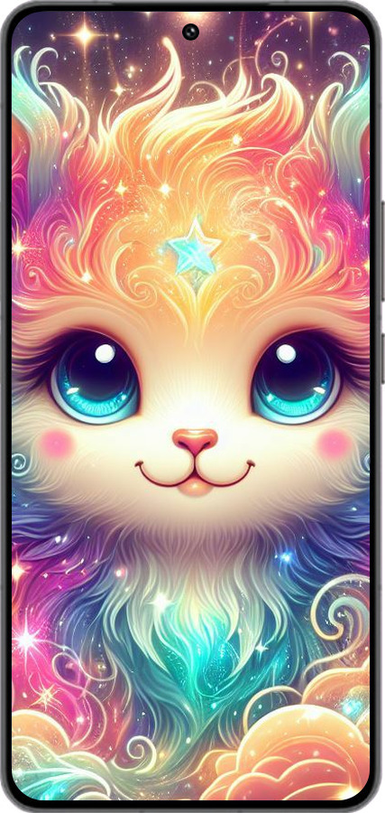 Силиконовый чехол Сказочный котенок для Vivo IQOO 13 - 5813u-3913 изображение 