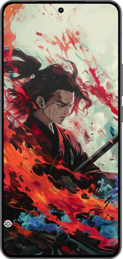 Силиконовый чехол Битва стихий для Vivo IQOO 13 - 6110u-3913 изображение 