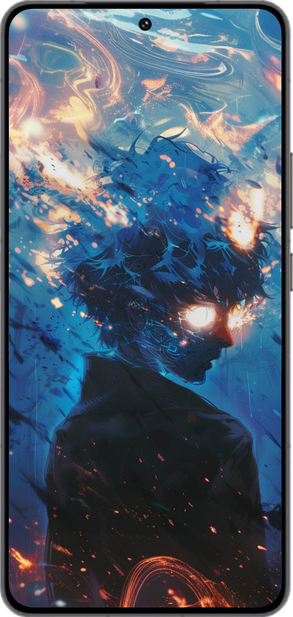 Силіконовий чехол Сатору Годжо для Vivo IQOO 13 - 6129u-3913 изображение 