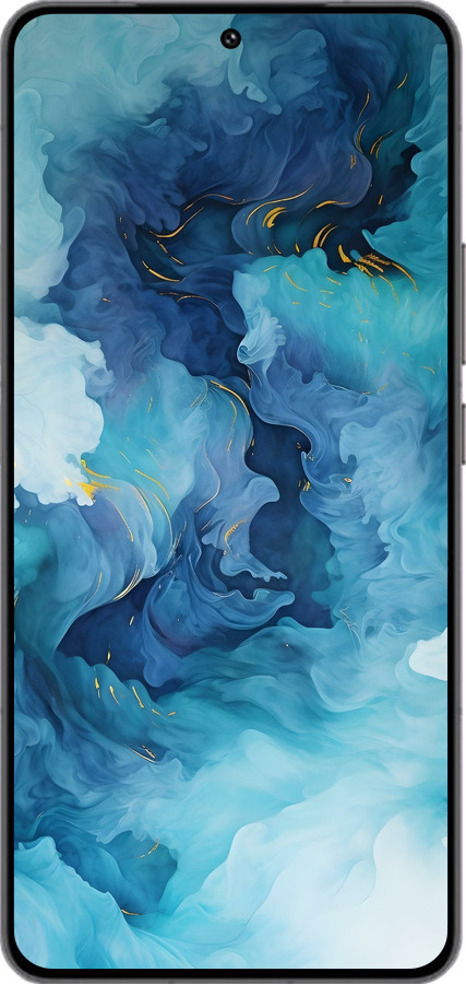 Силиконовый чехол Акварель для Vivo IQOO 13 - 6320u-3913 изображение 