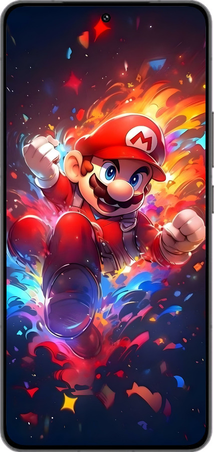 Силиконовый чехол Супер Марио для Vivo IQOO 13 - 6342u-3913 изображение 