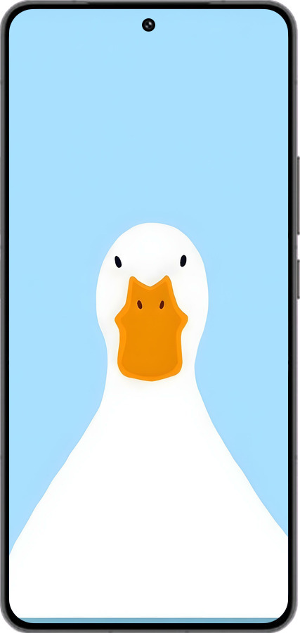 Силиконовый чехол Гусь для Vivo IQOO 13 - 6350u-3913 изображение 