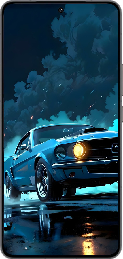 Силиконовый чехол Форд мустанг для Vivo IQOO 13 - 6374u-3913 изображение 