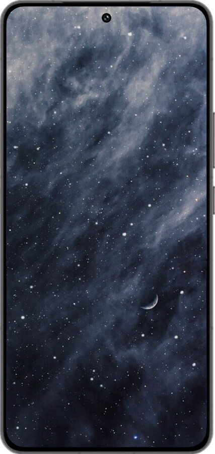 Силиконовый чехол Голубые облака, Голубая луна для Vivo IQOO 13 - 6398u-3913 изображение 