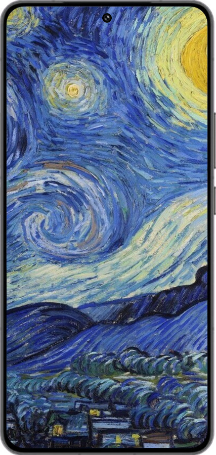 Силиконовый чехол «Звездная ночь» Винсента Ван Гога для Vivo IQOO 13 - 6433u-3913 изображение 