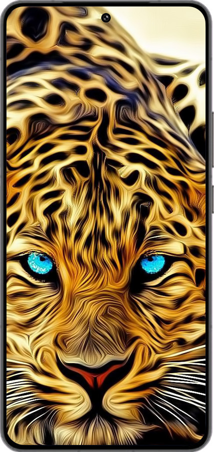 Силиконовый чехол Леопард для Vivo IQOO 13 - 6611u-3913 изображение 