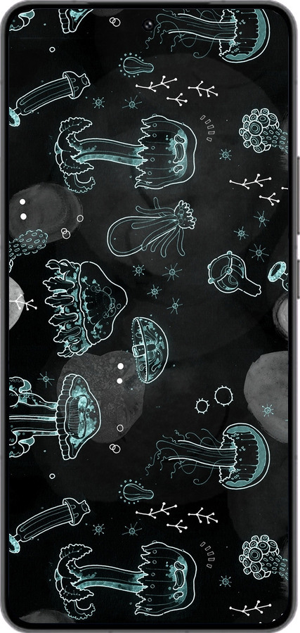 Силиконовый чехол Медузы для Vivo IQOO 13 - 906u-3913 изображение 