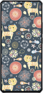 Силиконовый чехол Котята v4 для Vivo IQOO Neo 10 5G - 1224u-3920 изображение 