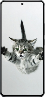 Силиконовый чехол Летящий котёнок для Vivo iQOO Z10 Turbo - 2322u-4150 изображение 