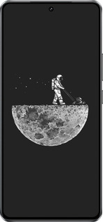 Силиконовый чехол Moon in dark для Vivo iQOO Z10 Turbo - 4176u-4150 изображение 